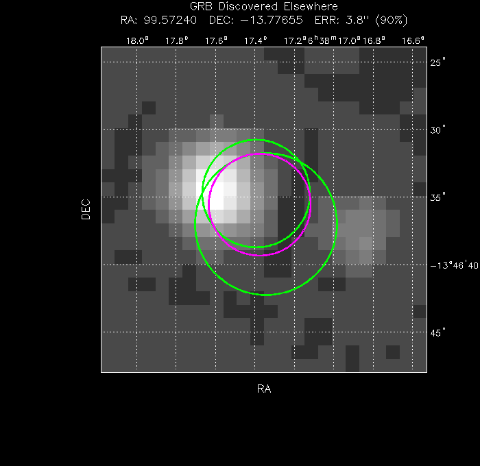 Image of the UVOT image