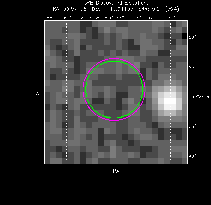 Image of the UVOT image