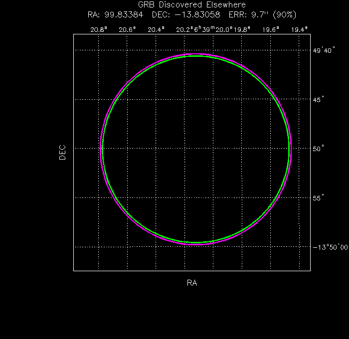 Image of the UVOT image
