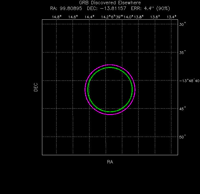 Image of the UVOT image