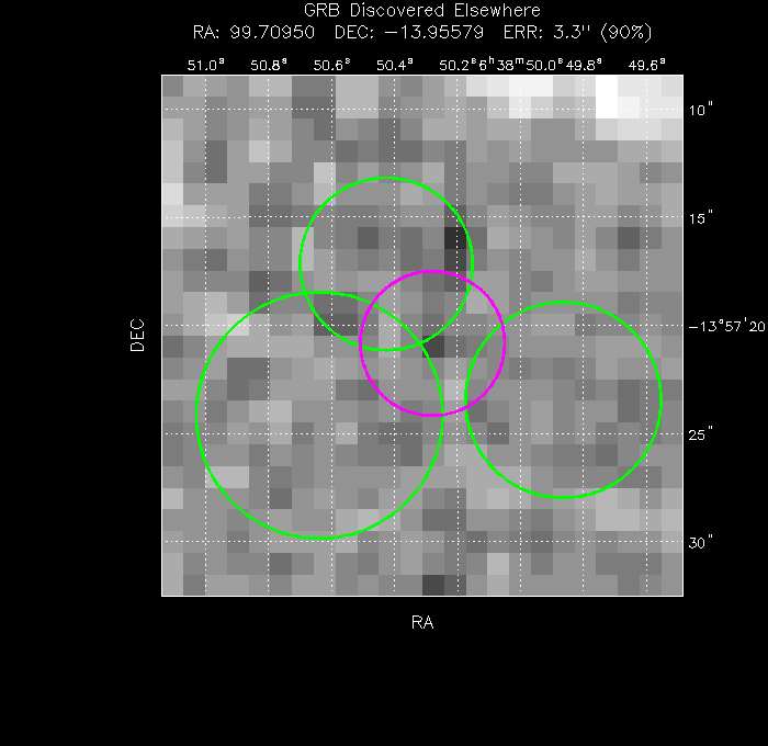 Image of the UVOT image