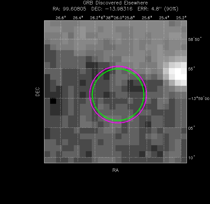 Image of the UVOT image