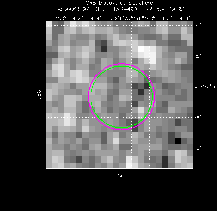 Image of the UVOT image