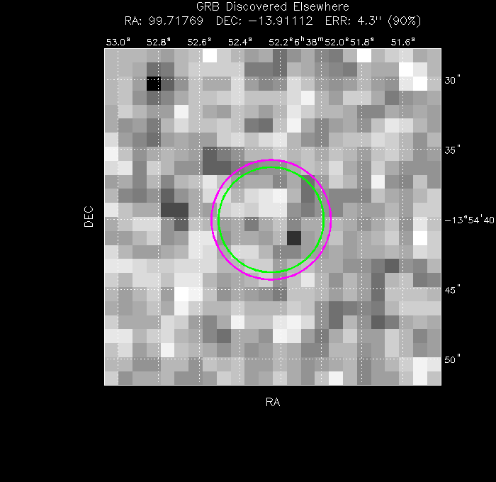 Image of the UVOT image