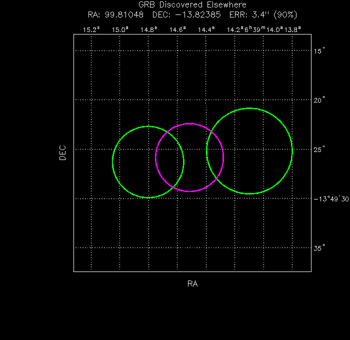 Image of the UVOT image