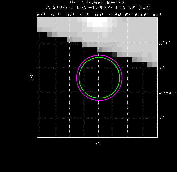 Image of the UVOT image