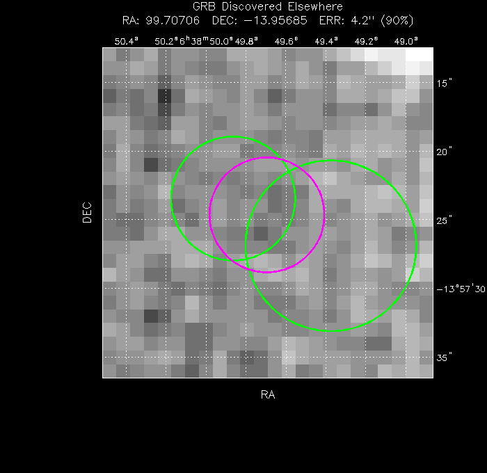 Image of the UVOT image