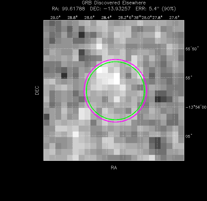Image of the UVOT image