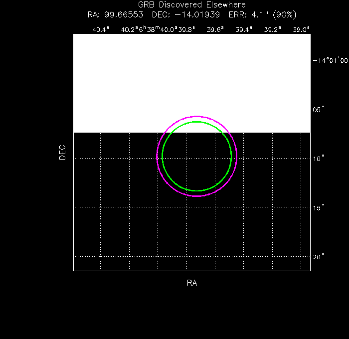 Image of the UVOT image