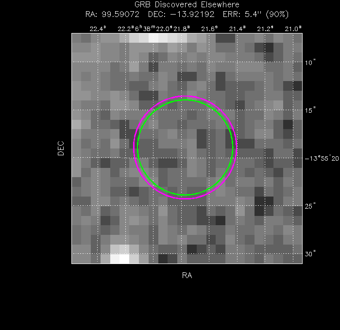 Image of the UVOT image