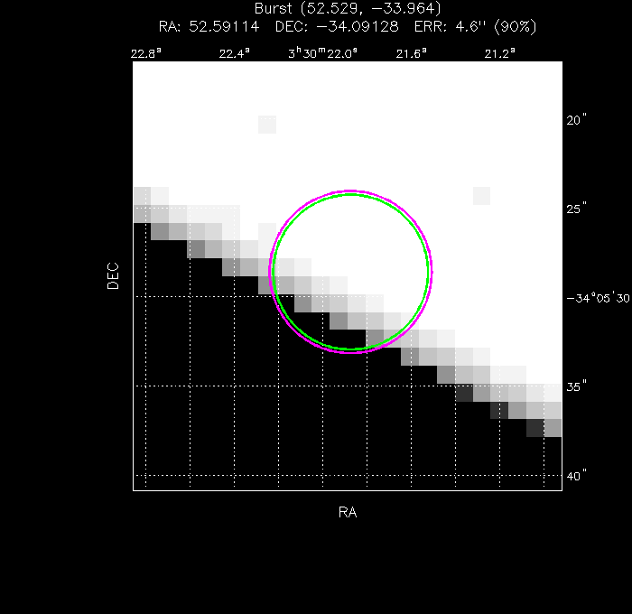 Image of the UVOT image