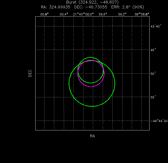 Image of the UVOT image