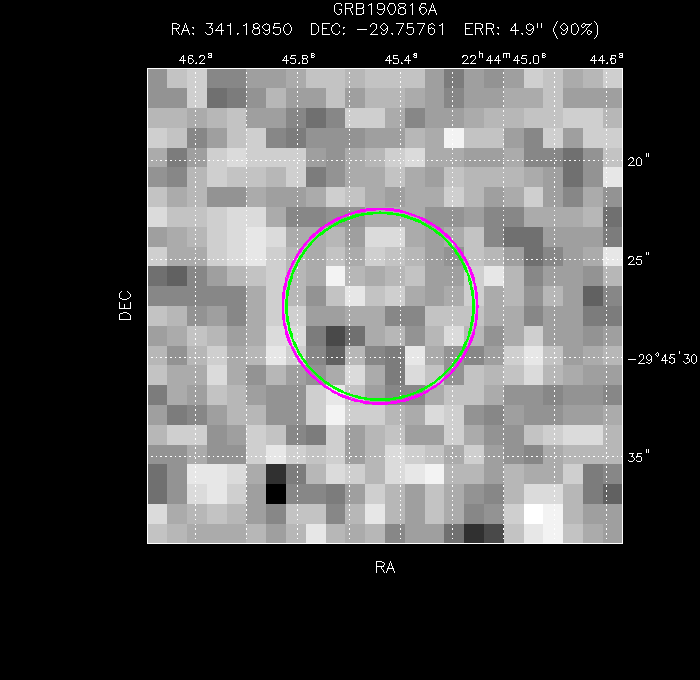 Image of the UVOT image