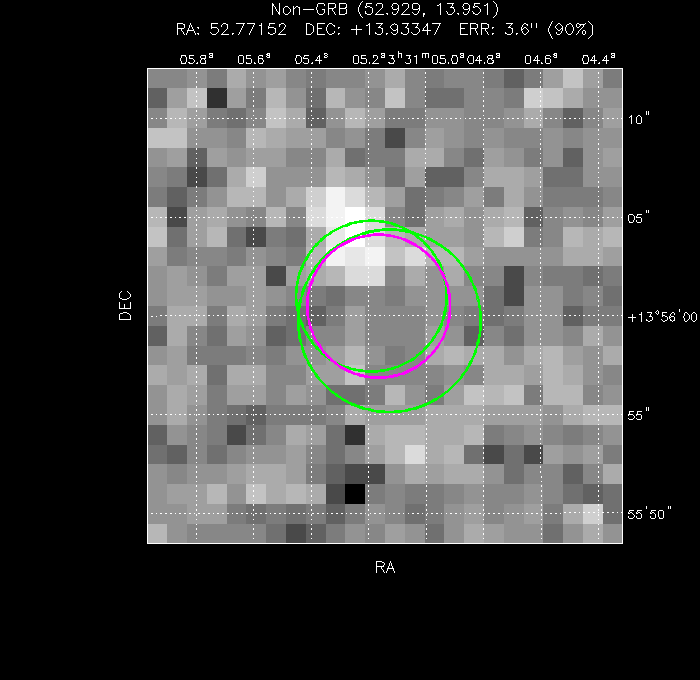 Image of the UVOT image