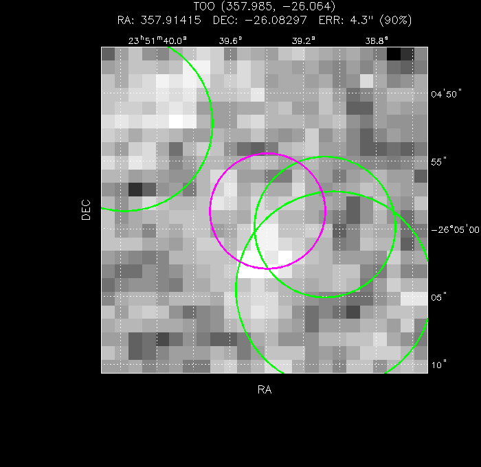 Image of the UVOT image