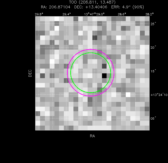 Image of the UVOT image