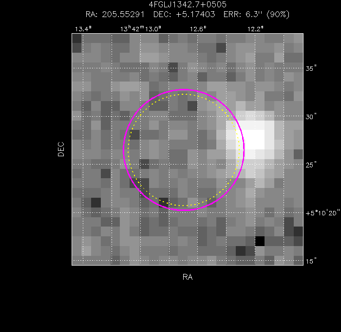 Image of the UVOT image