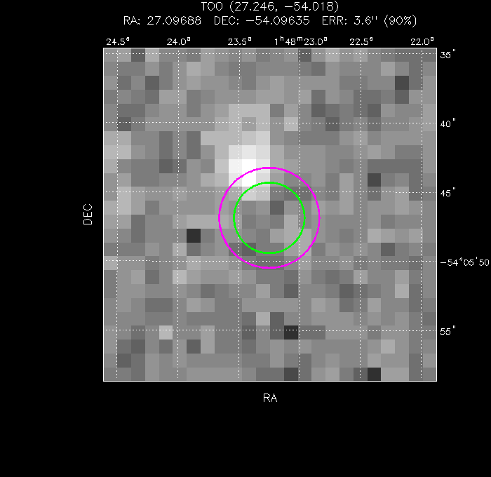 Image of the UVOT image
