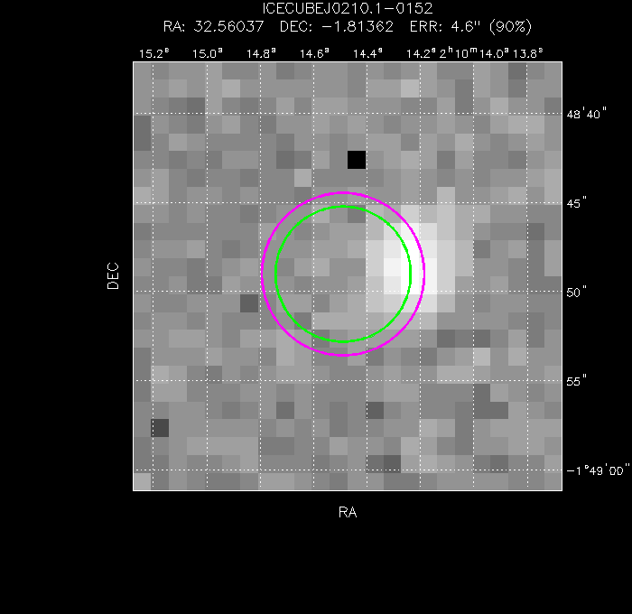 Image of the UVOT image