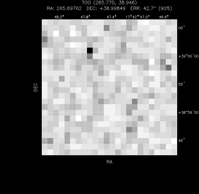 Image of the UVOT image