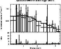 Spectrum of the GRB