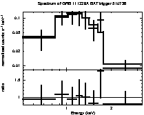 Spectrum of the GRB