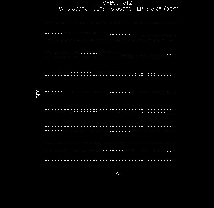 V-band image with the final position and all component positions