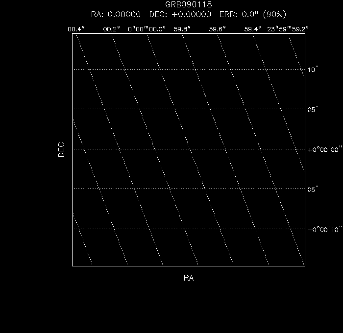 V-band image with the final position and all component positions