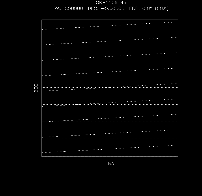 V-band image with the final position and all component positions
