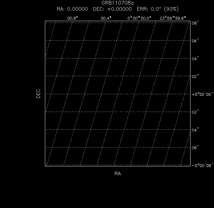 V-band image with the final position and all component positions