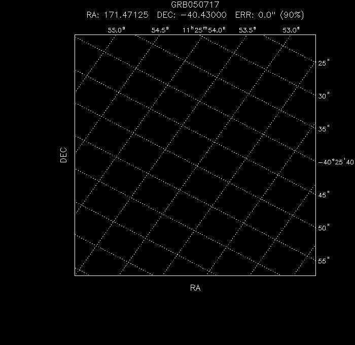 V-band image with the final position and all component positions