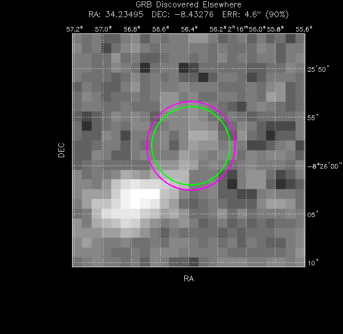 Image of the UVOT image