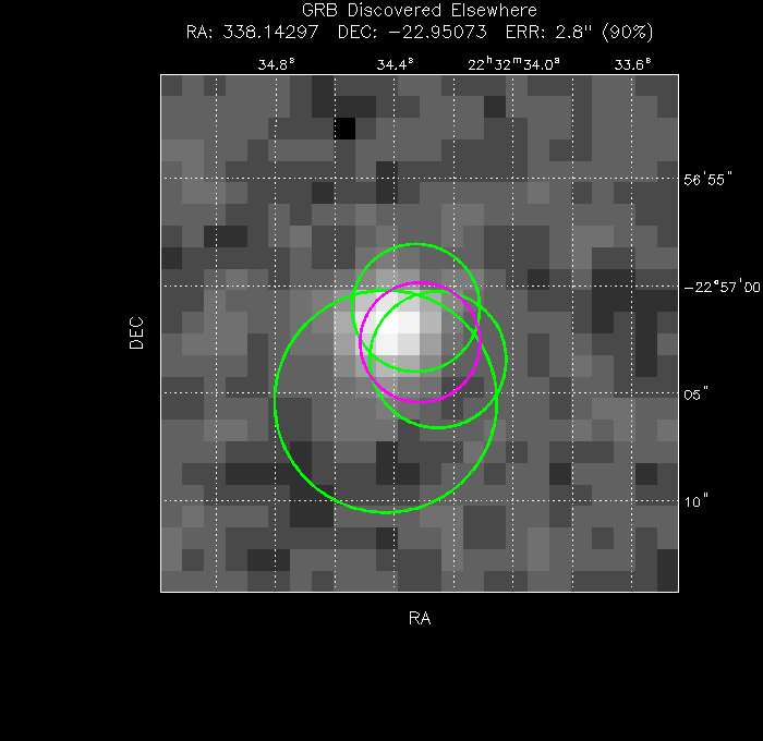Image of the UVOT image