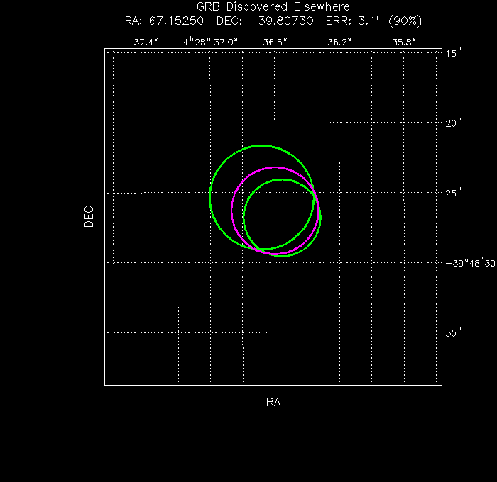 Image of the UVOT image
