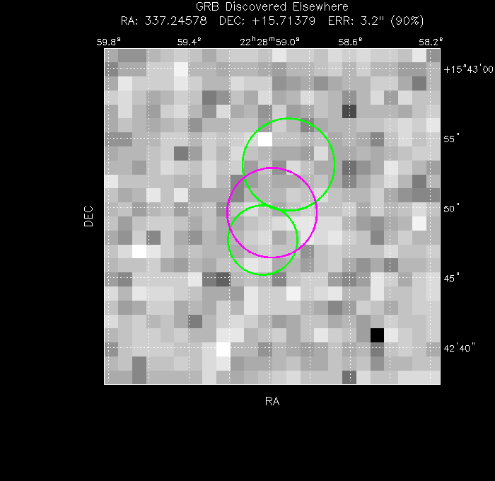 Image of the UVOT image