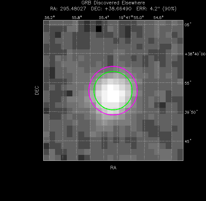 Image of the UVOT image