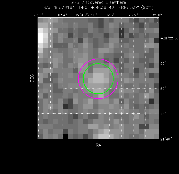 Image of the UVOT image