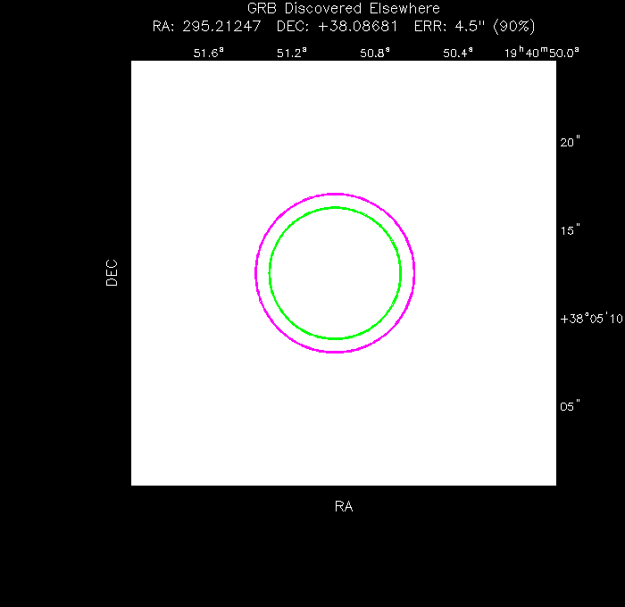 Image of the UVOT image