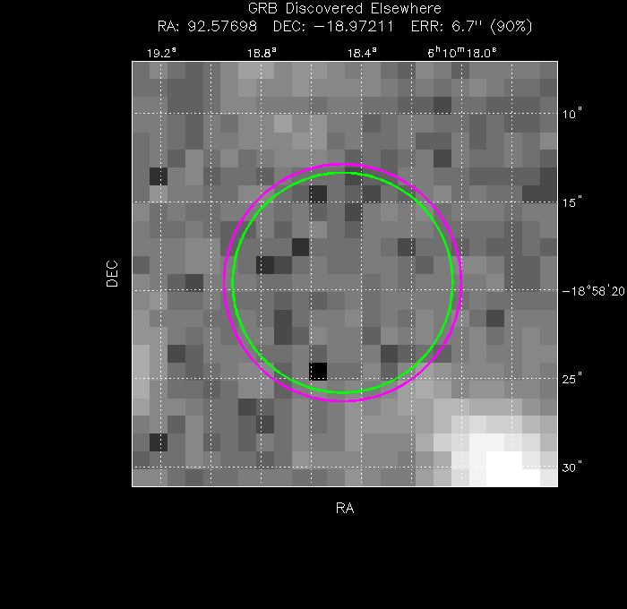Image of the UVOT image
