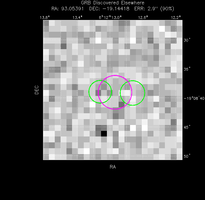 Image of the UVOT image