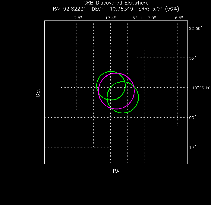 Image of the UVOT image