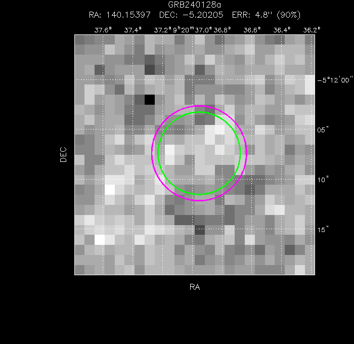 Image of the UVOT image