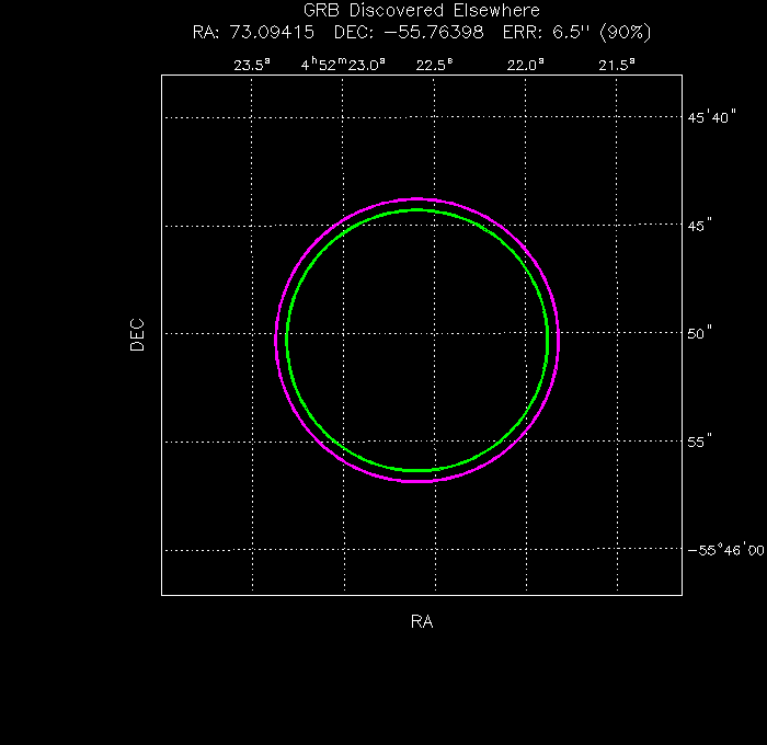 Image of the UVOT image