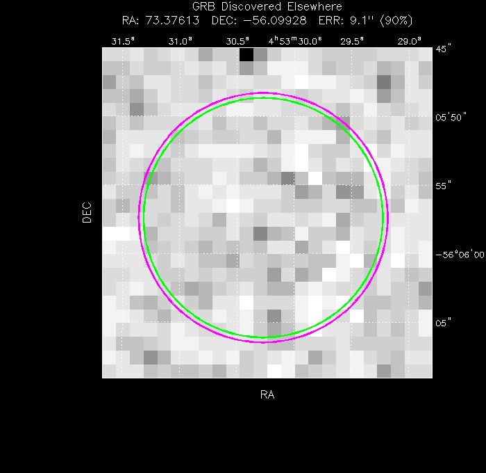 Image of the UVOT image