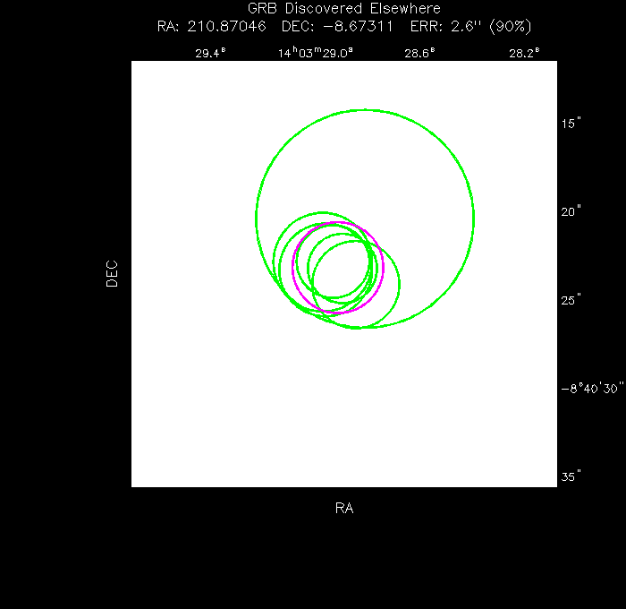 Image of the UVOT image