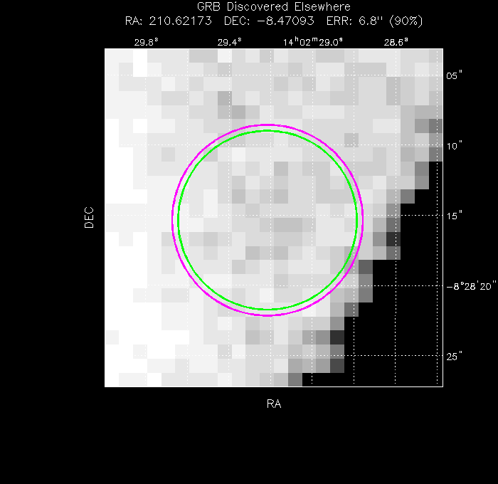Image of the UVOT image