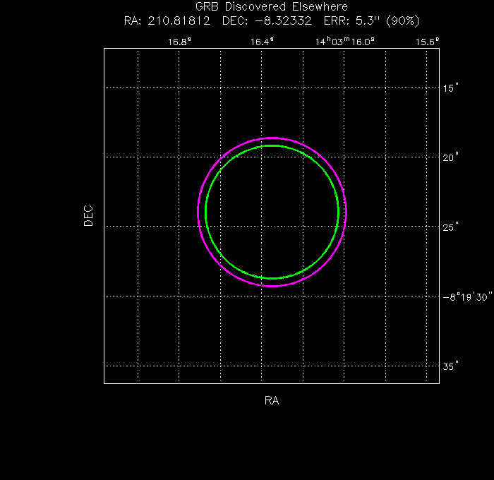 Image of the UVOT image