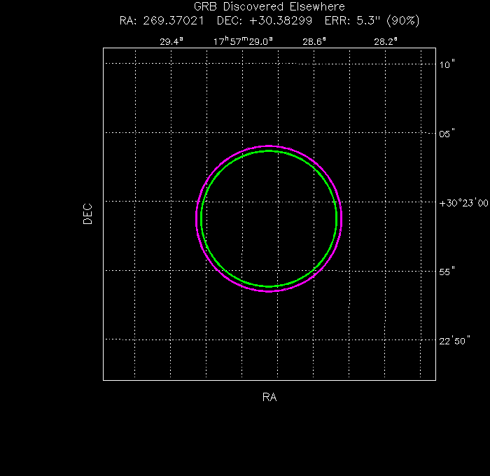 Image of the UVOT image