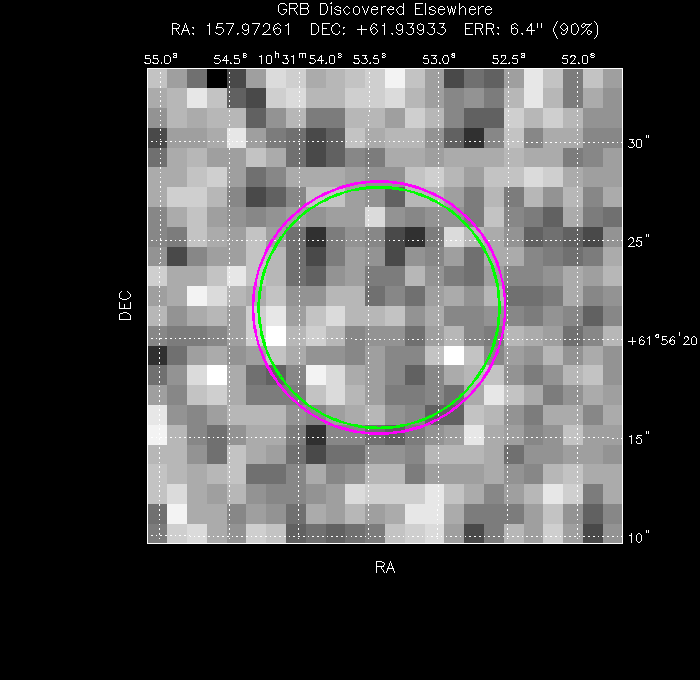 Image of the UVOT image
