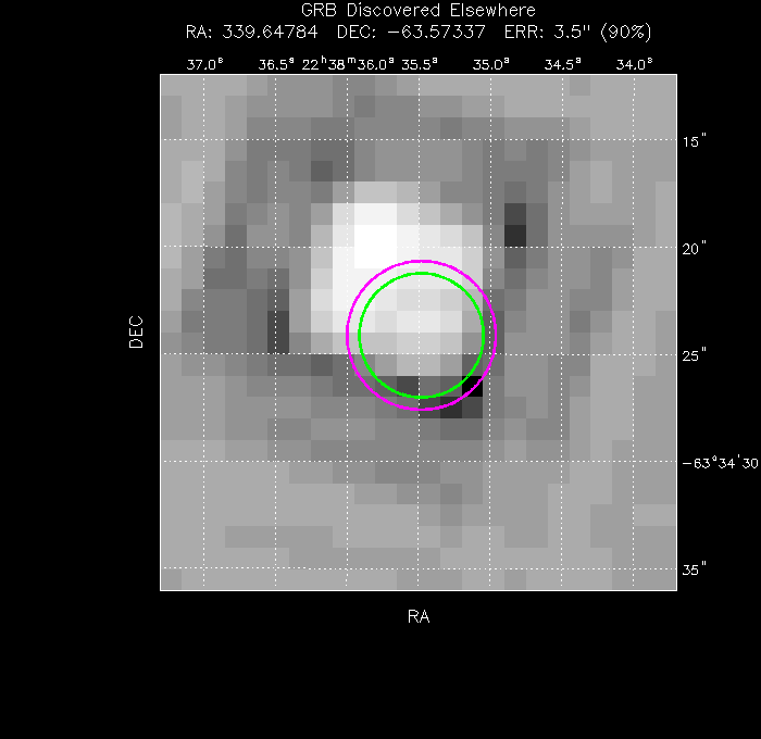 Image of the UVOT image